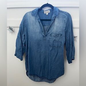 Cloth & Stone Chambray Pullover